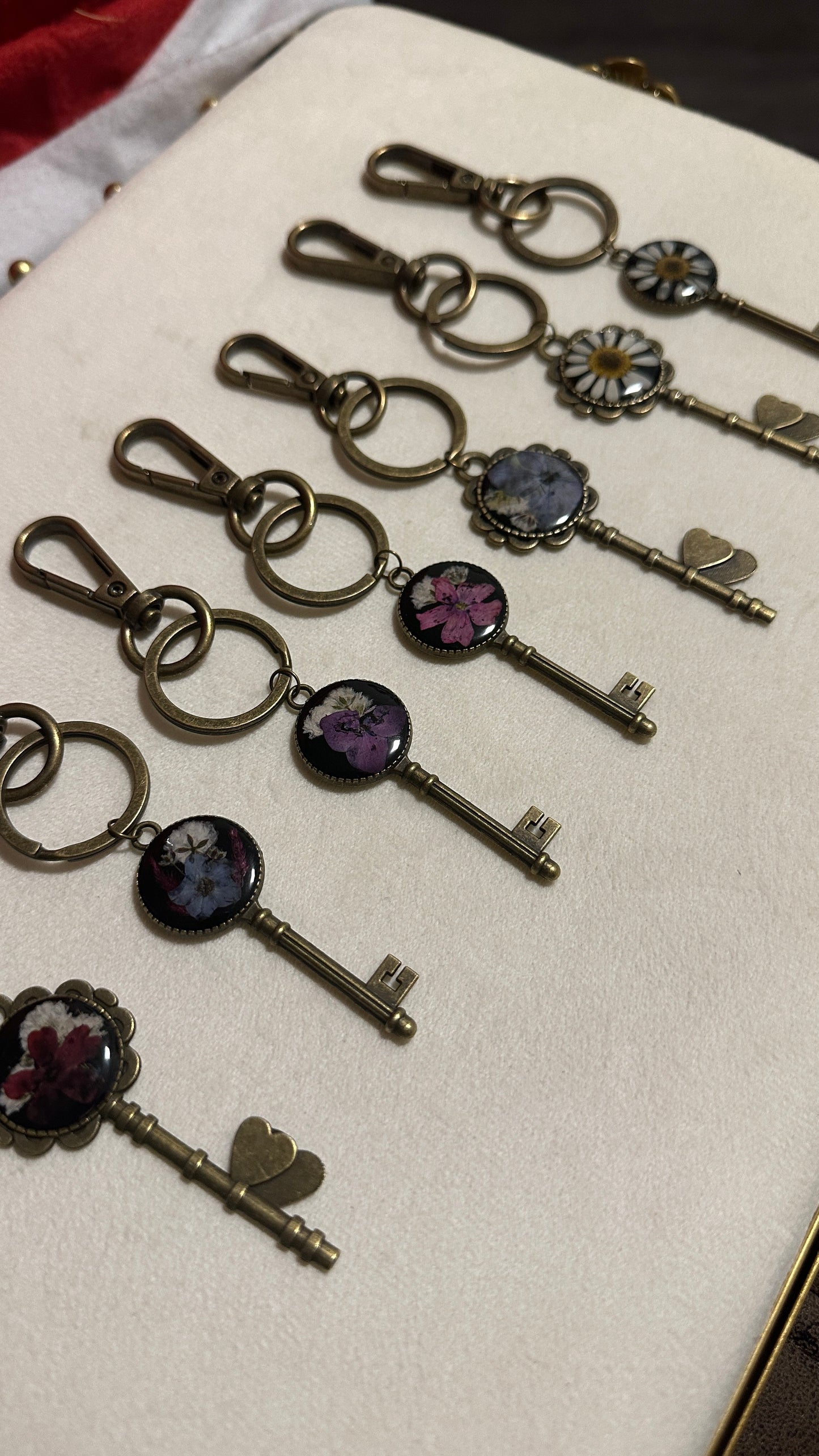 Skeleton key keychain reveal