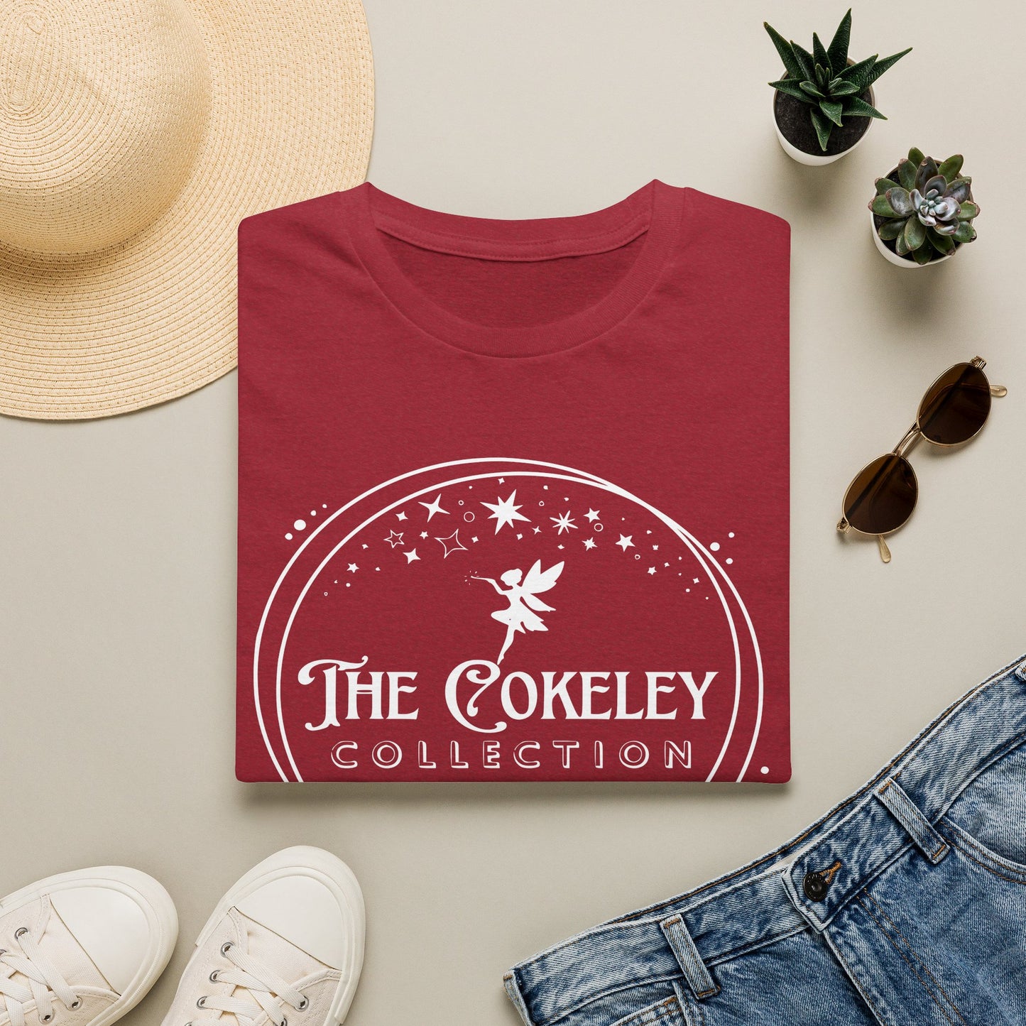 The Cokeley Collection T-Shirt | Fairy Logo, Starry Circle Design