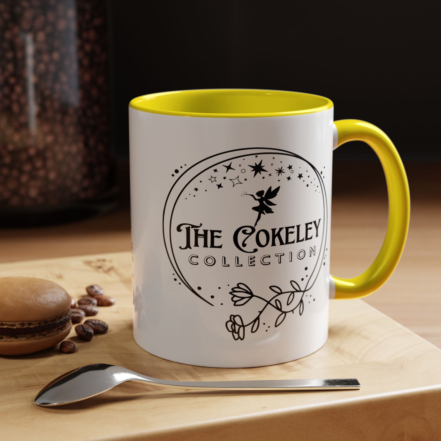 The Cokeley Collection logo Accent Coffee Mug | 11oz 15oz
