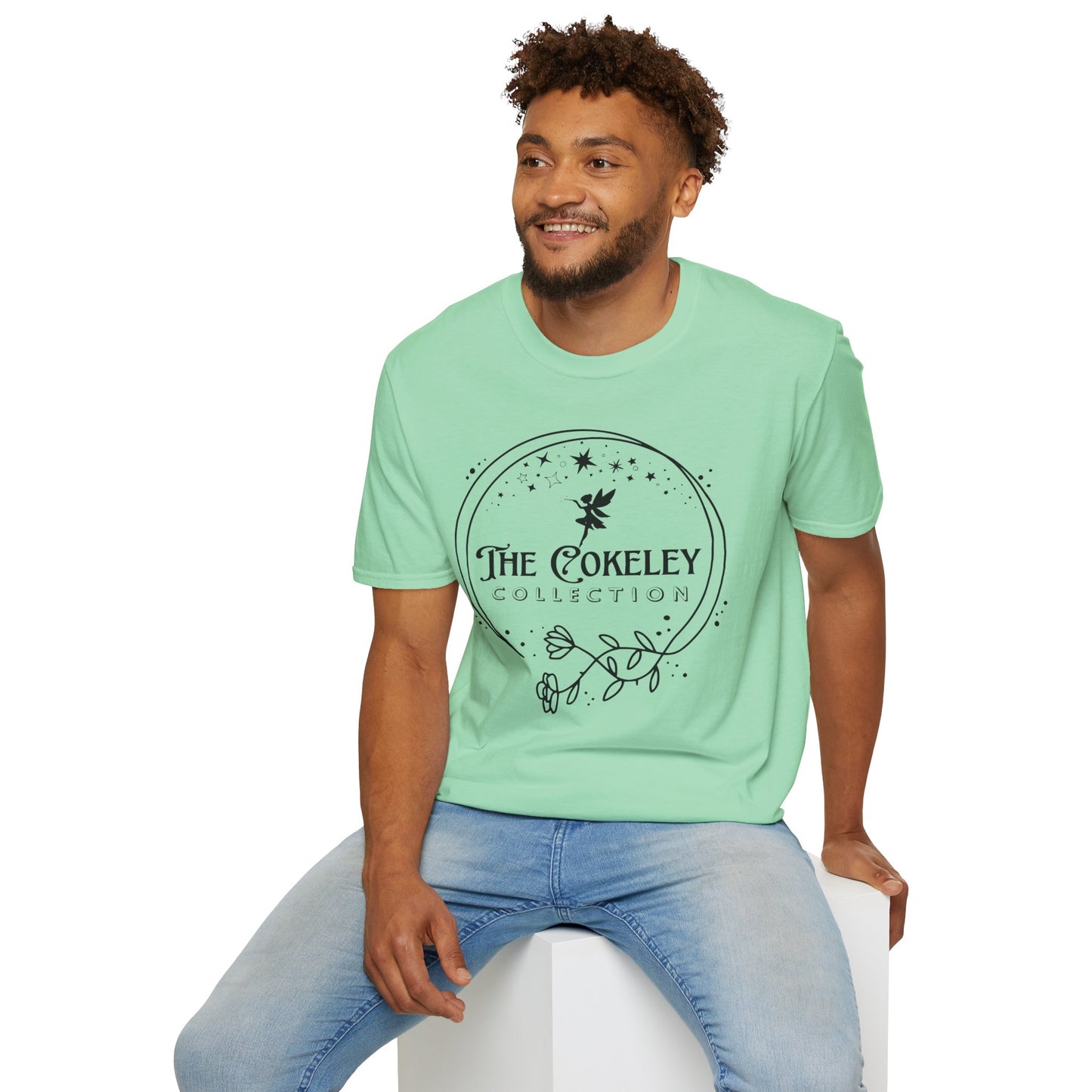 The Cokeley Collection T-Shirt | Fairy Logo, Floral Emblem