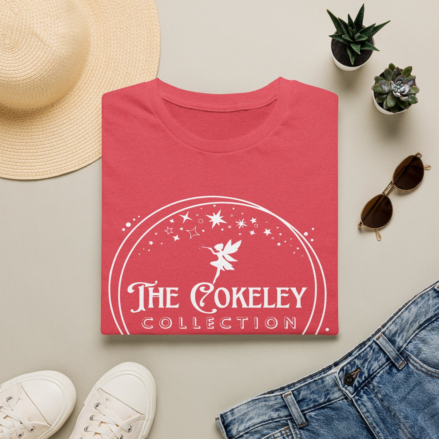 The Cokeley Collection T-Shirt | Fairy Logo, Starry Circle Design