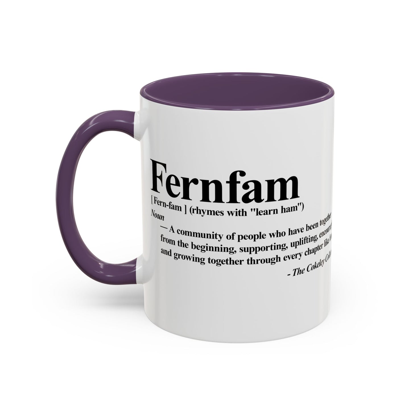 The Cokeley Collection logo Accent Coffee Mug | 11oz 15oz