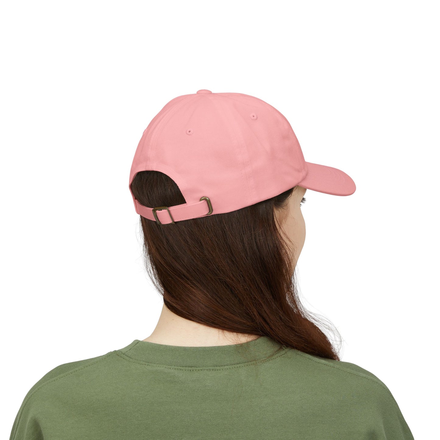 i'm literally just a fairy Dad Cap | embroidered text, whimsical stars