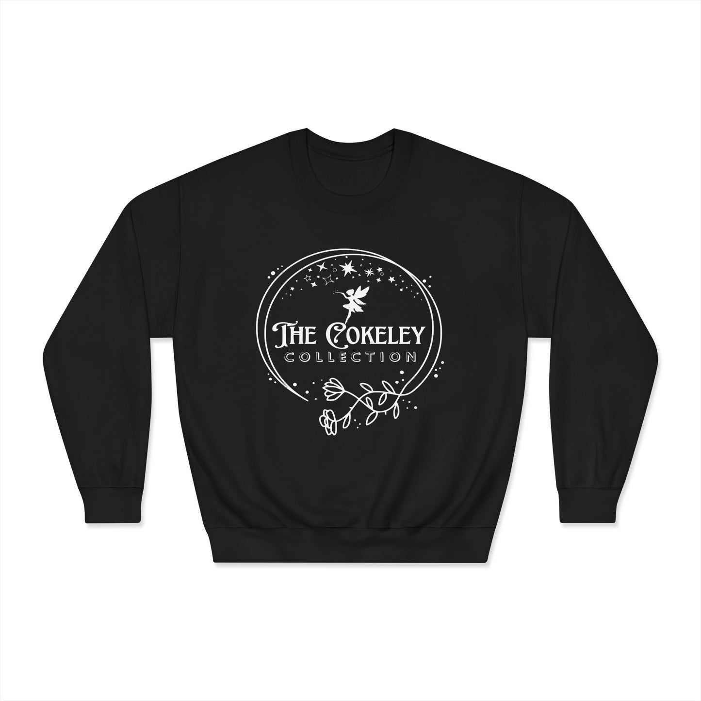 The Cokely Collection logo Crewneck Sweatshirt | Botanical Circle Design