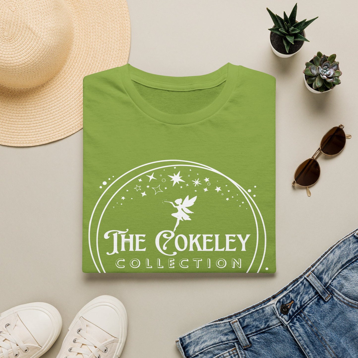 The Cokeley Collection T-Shirt | Fairy Logo, Starry Circle Design