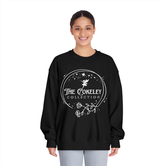 The Cokely Collection logo Crewneck Sweatshirt | Botanical Circle Design
