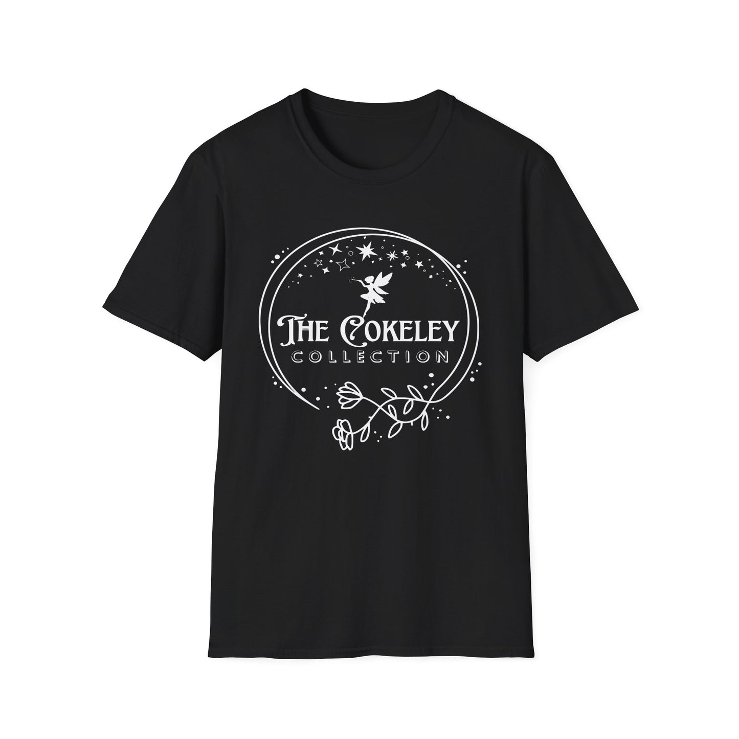 The Cokeley Collection T-Shirt | Fairy Logo, Starry Circle Design