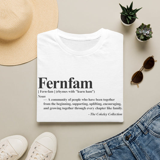 Fernfam definition shirt | T-Shirt, family name tee, name meaning design