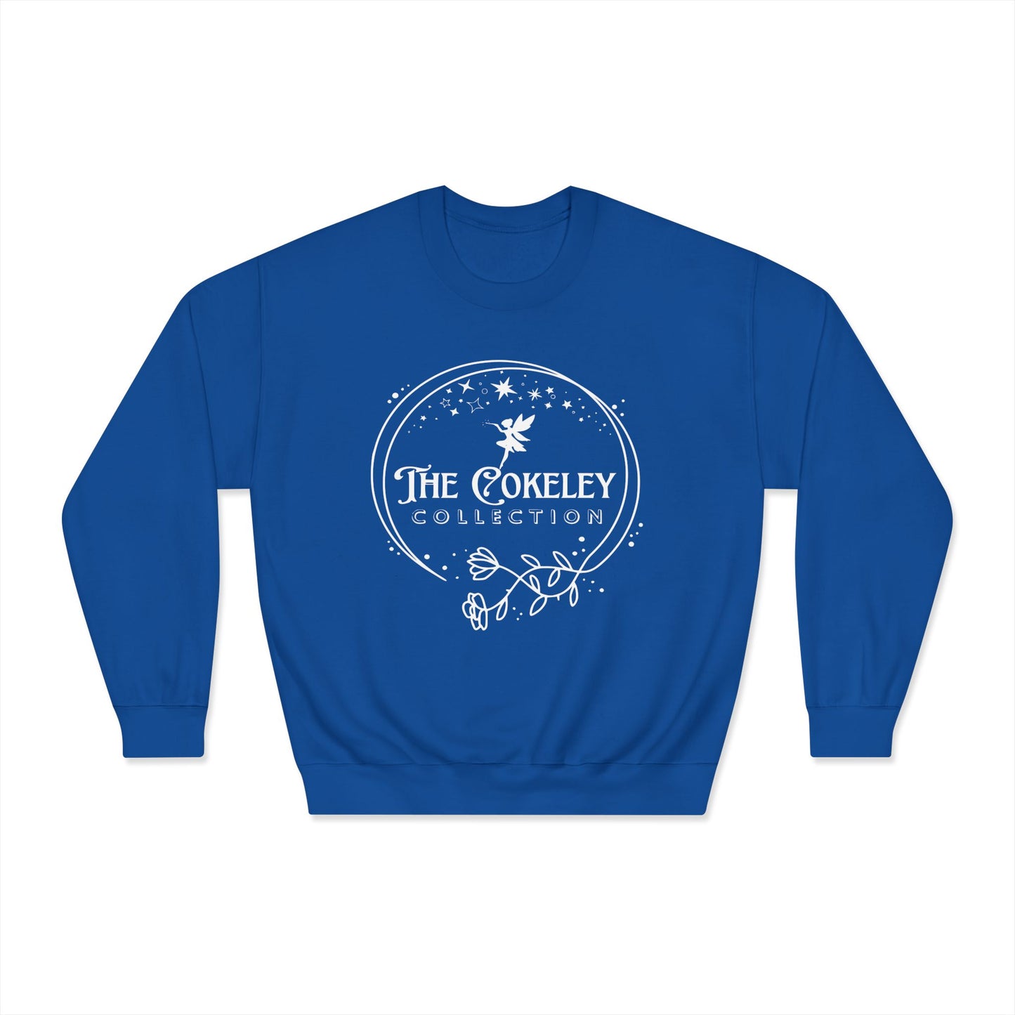 The Cokely Collection logo Crewneck Sweatshirt | Botanical Circle Design