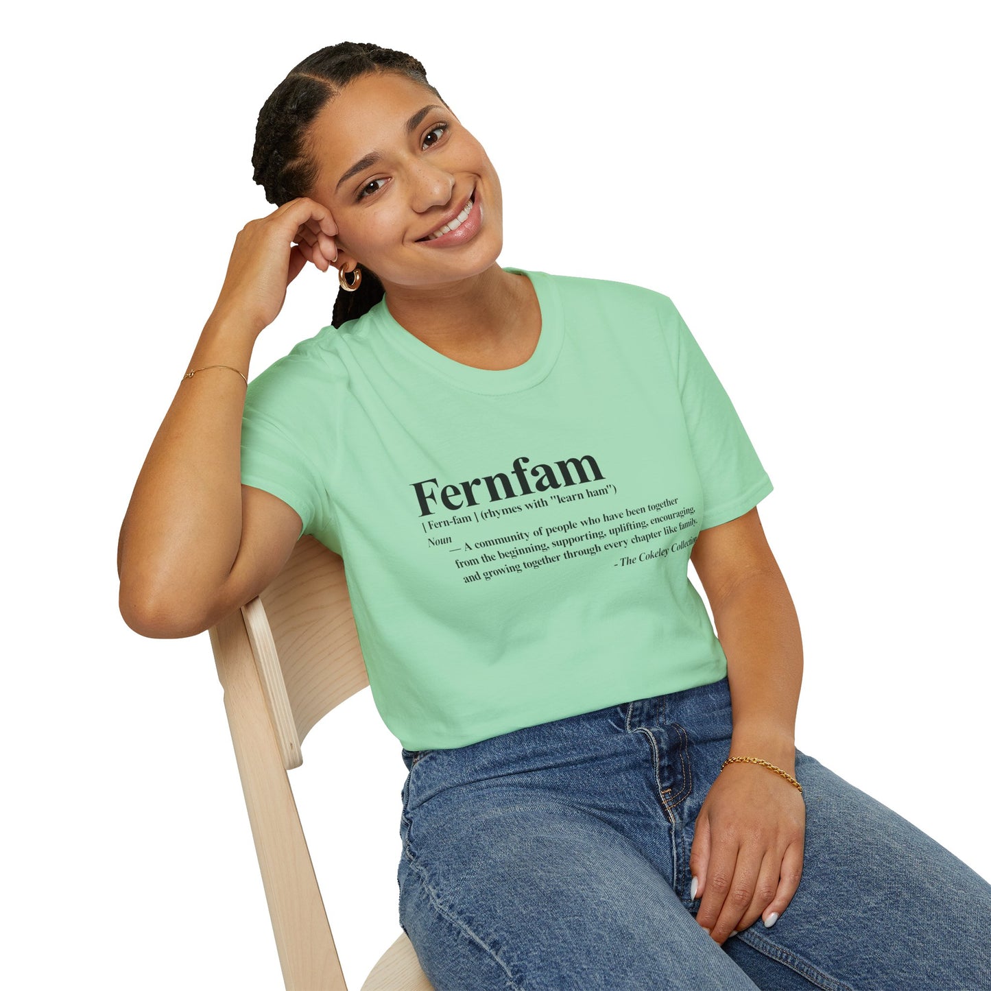 Fernfam definition shirt | T-Shirt, family name tee, name meaning design
