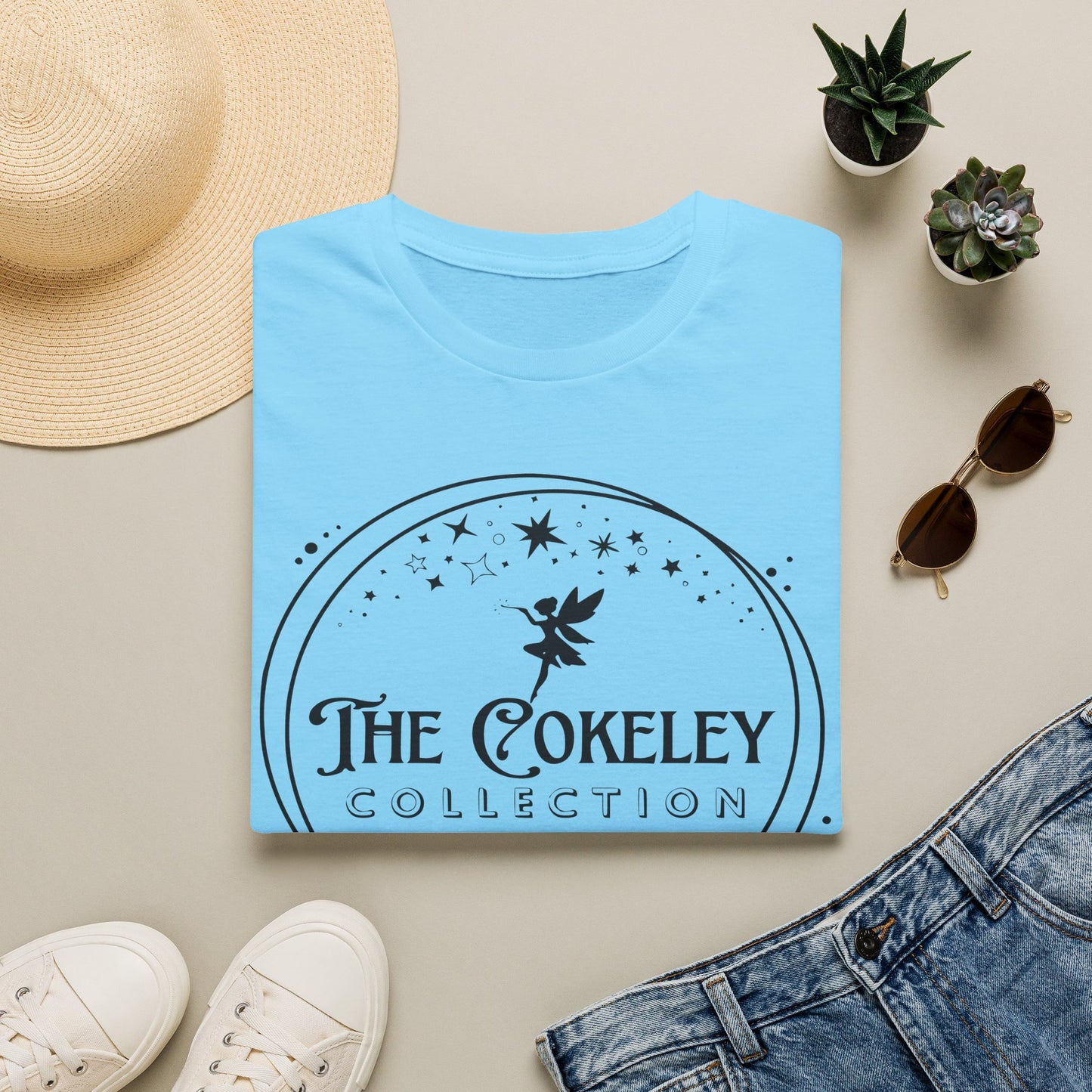 The Cokeley Collection T-Shirt | Fairy Logo, Floral Emblem