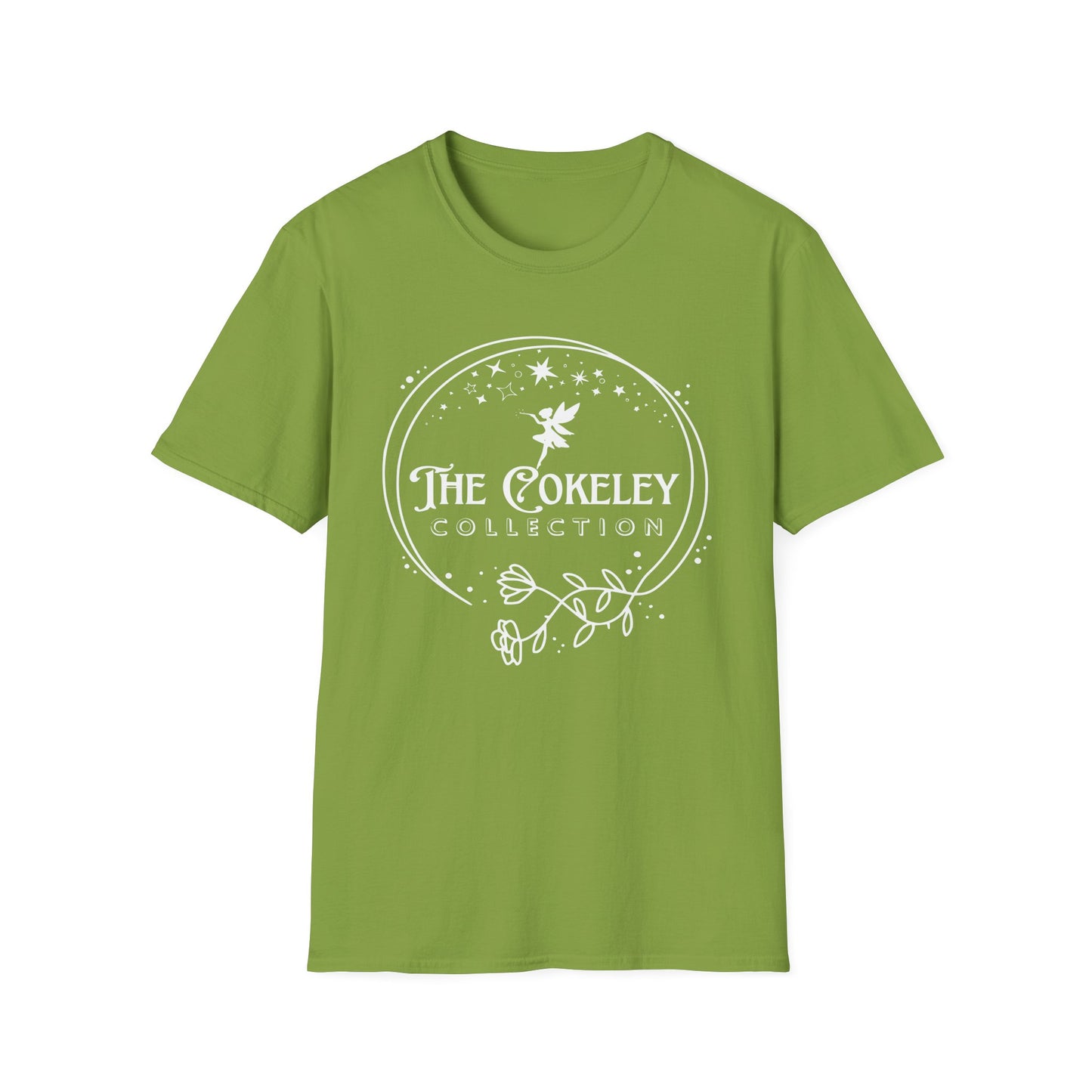 The Cokeley Collection T-Shirt | Fairy Logo, Starry Circle Design