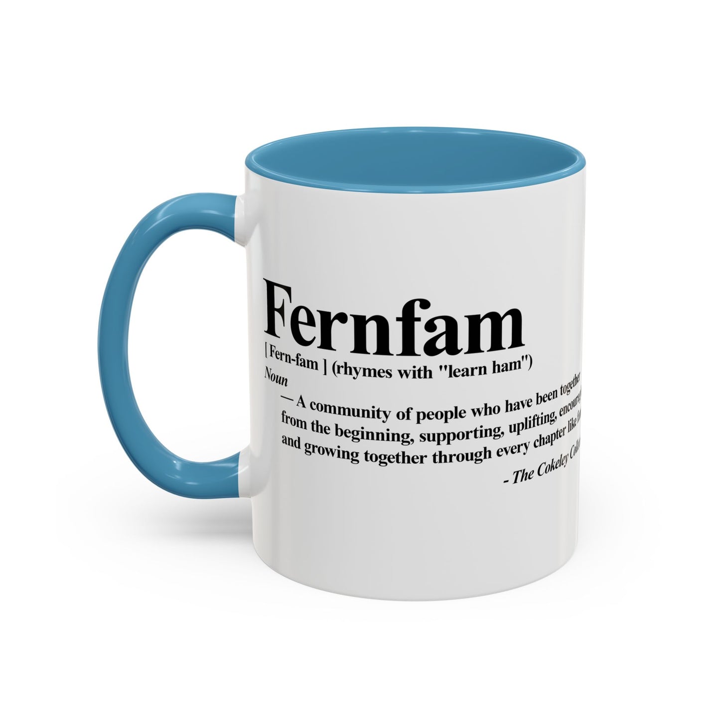 The Cokeley Collection logo Accent Coffee Mug | 11oz 15oz