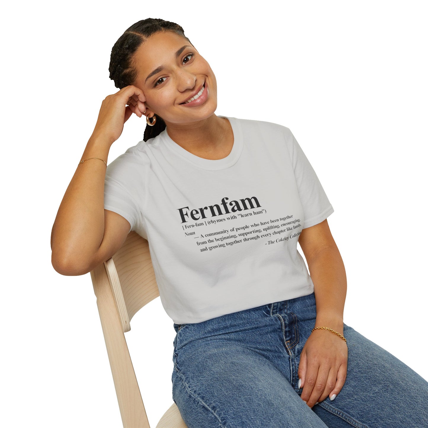 Fernfam definition shirt | T-Shirt, family name tee, name meaning design
