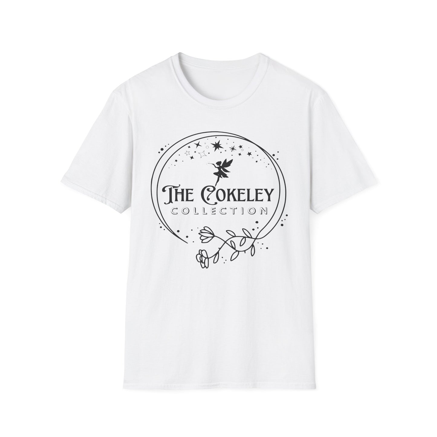 The Cokeley Collection T-Shirt | Fairy Logo, Floral Emblem