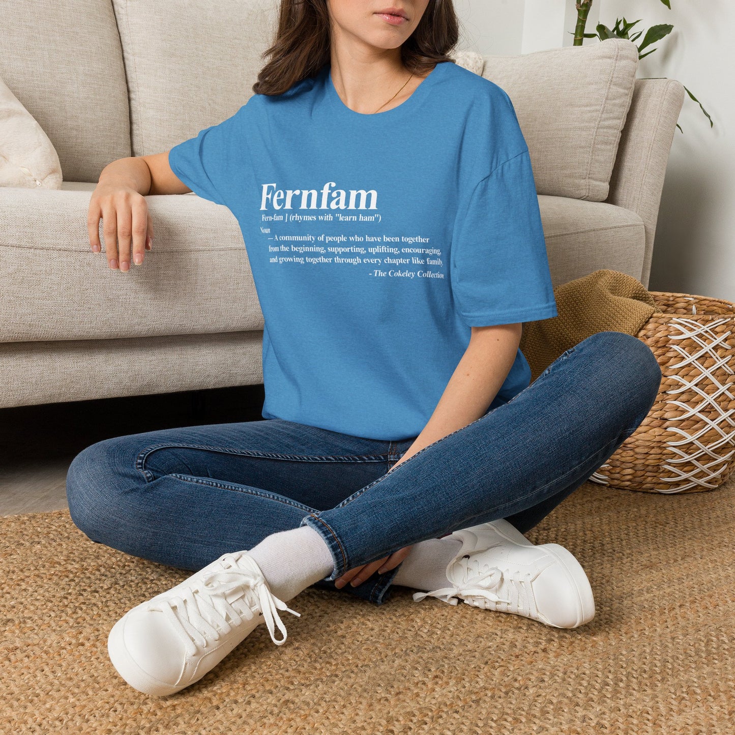 Fernfam definition T-Shirt | family quote tee, community togetherness design