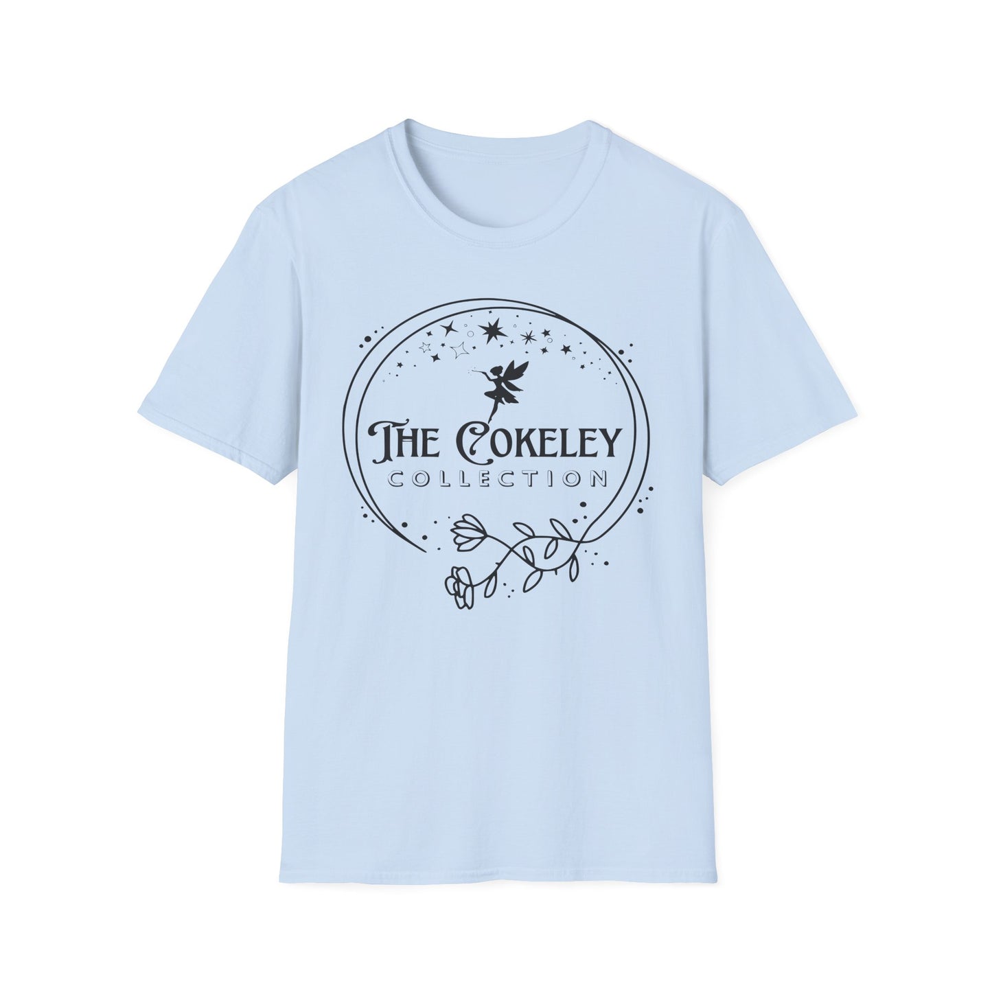 The Cokeley Collection T-Shirt | Fairy Logo, Floral Emblem