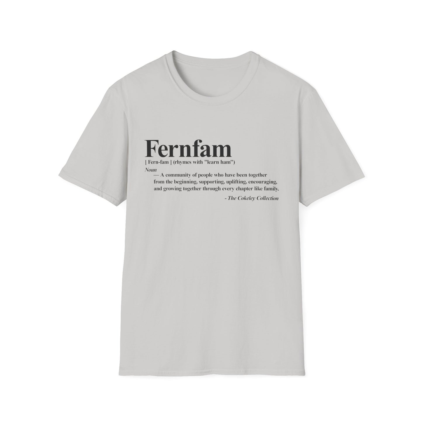 Fernfam definition shirt | T-Shirt, family name tee, name meaning design