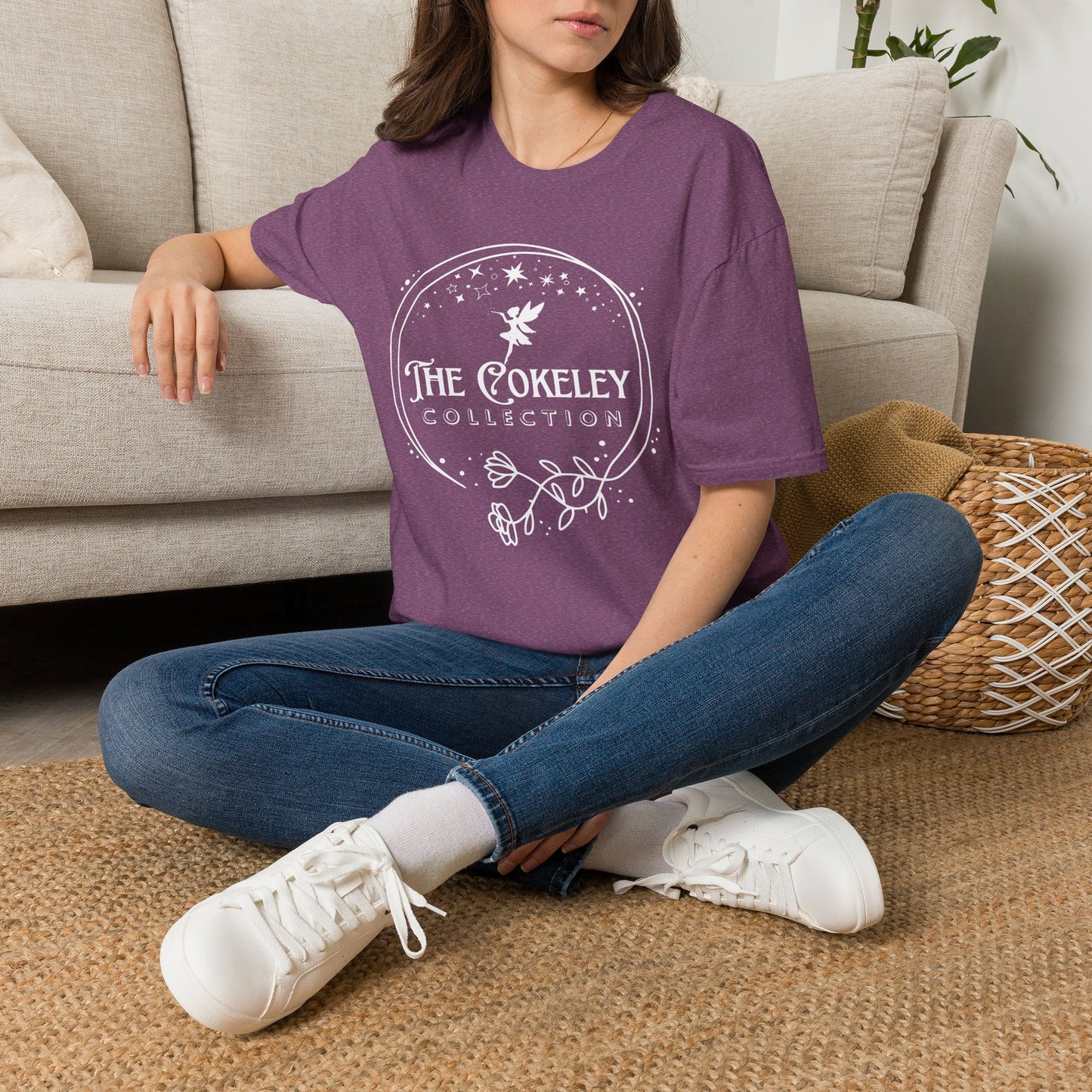 The Cokeley Collection T-Shirt | Fairy Logo, Starry Circle Design
