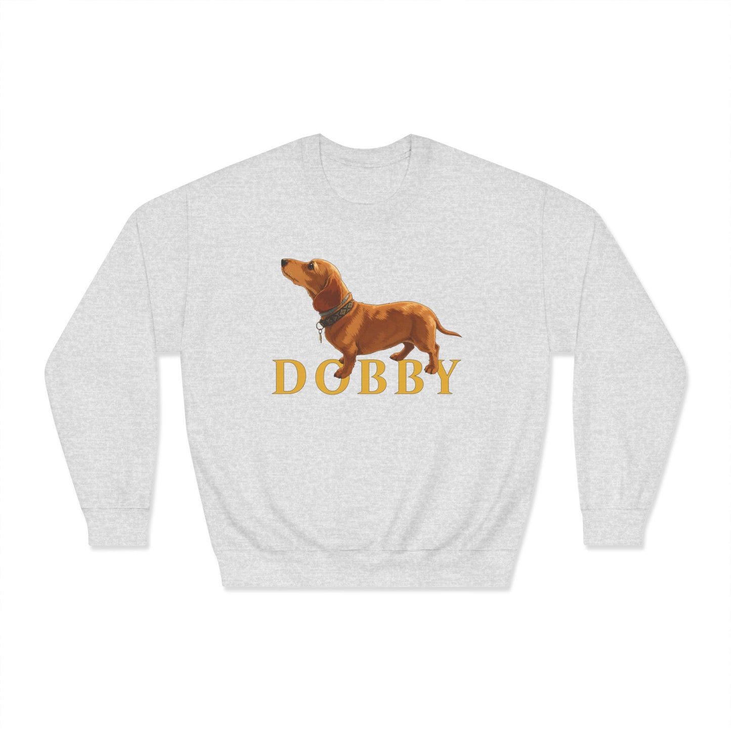 Dobby Crewneck Sweatshirt | Sausage Dog Graphic