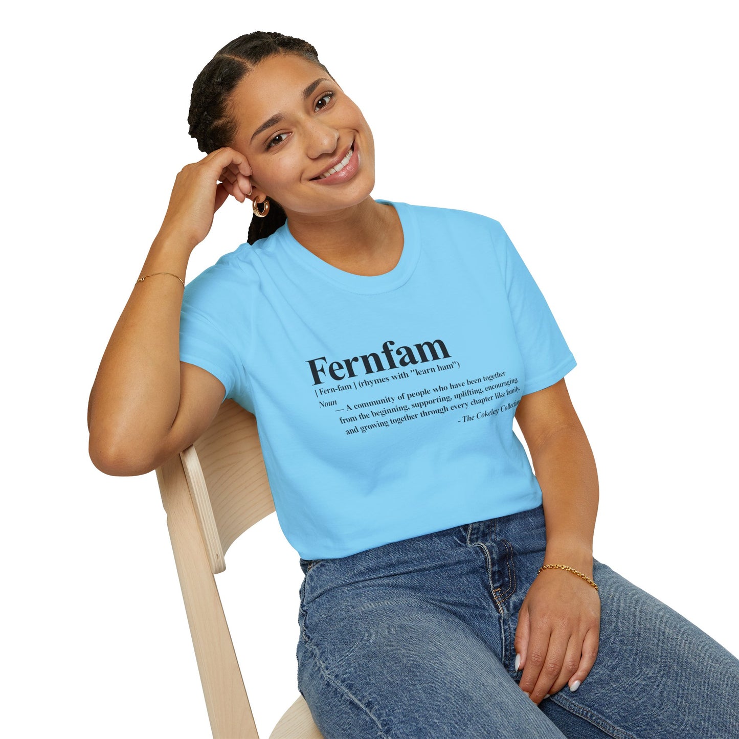 Fernfam definition shirt | T-Shirt, family name tee, name meaning design