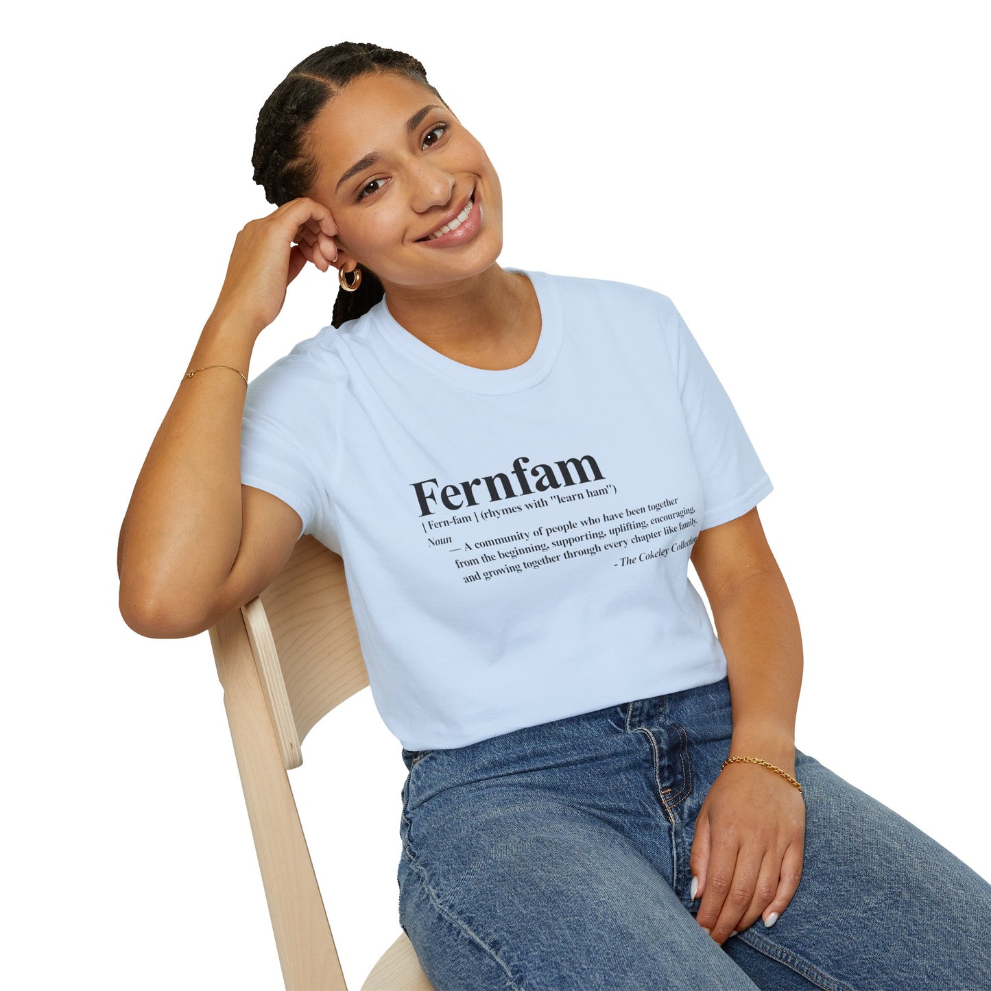 Fernfam definition shirt | T-Shirt, family name tee, name meaning design