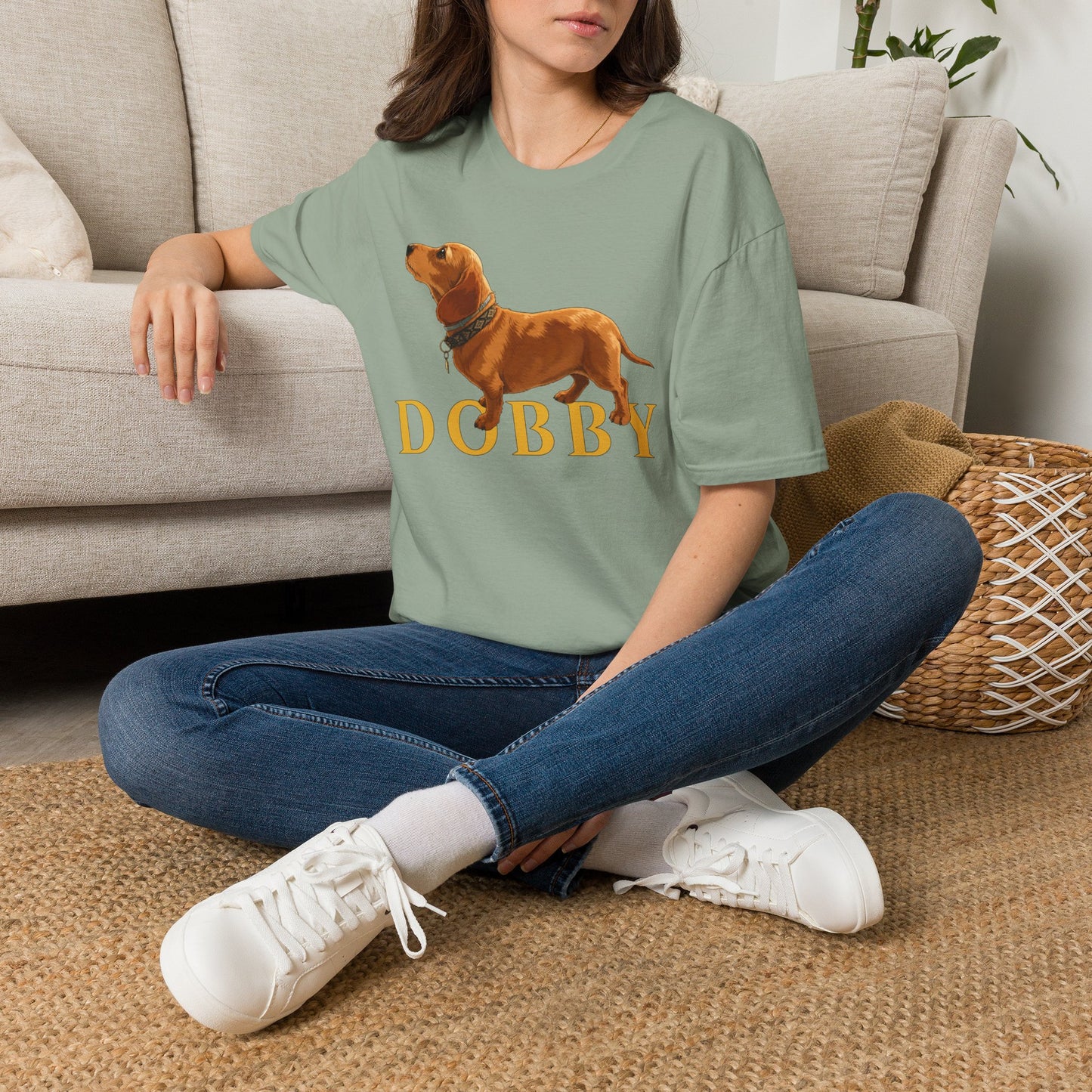 Dobby Dachshund T-Shirt | Sausage Dog Tee