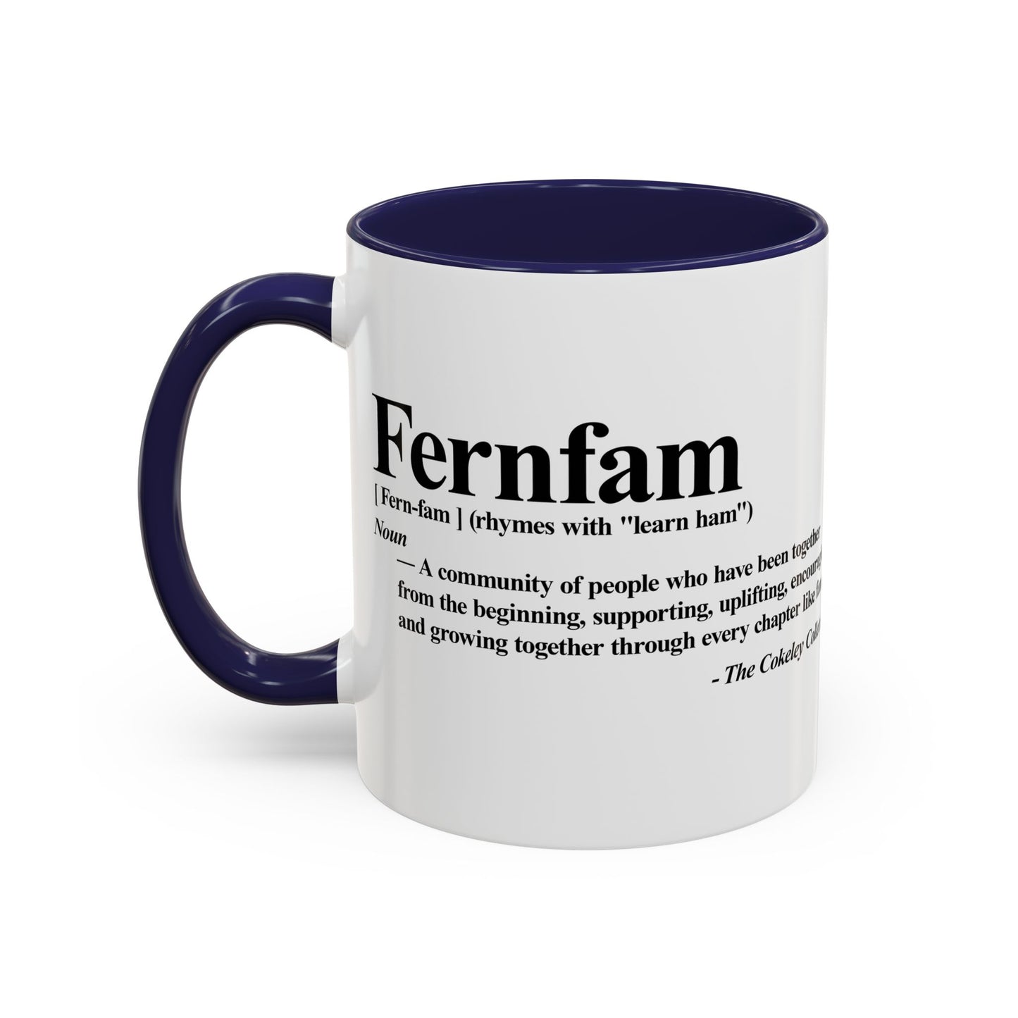 The Cokeley Collection logo Accent Coffee Mug | 11oz 15oz