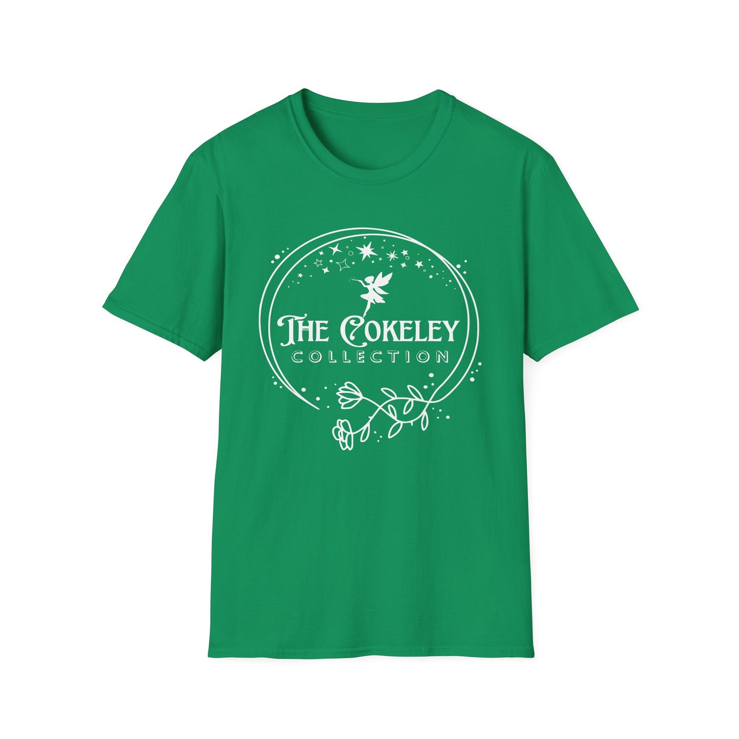 The Cokeley Collection T-Shirt | Fairy Logo, Starry Circle Design