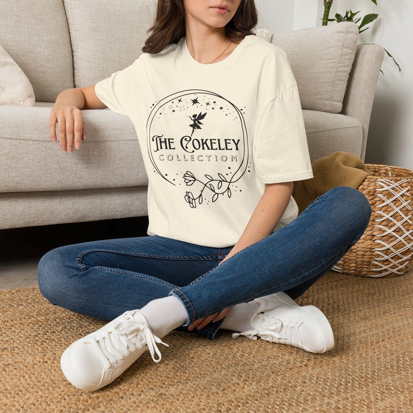 The Cokeley Collection T-Shirt | Fairy Logo, Floral Emblem