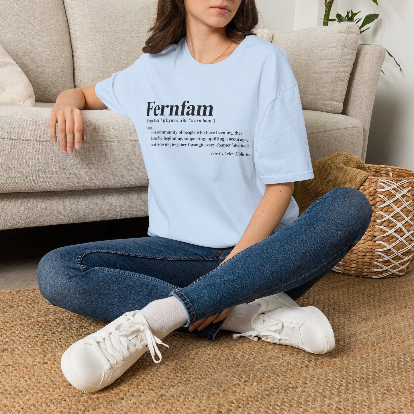 Fernfam definition shirt | T-Shirt, family name tee, name meaning design