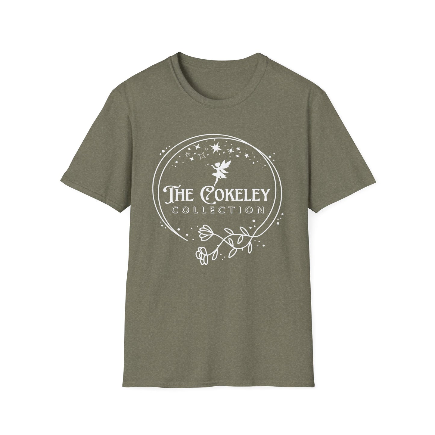 The Cokeley Collection T-Shirt | Fairy Logo, Starry Circle Design