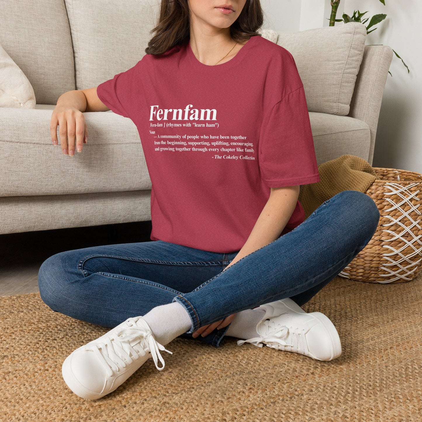 Fernfam definition T-Shirt | family quote tee, community togetherness design