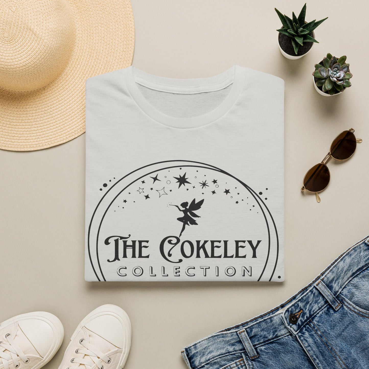 The Cokeley Collection T-Shirt | Fairy Logo, Floral Emblem