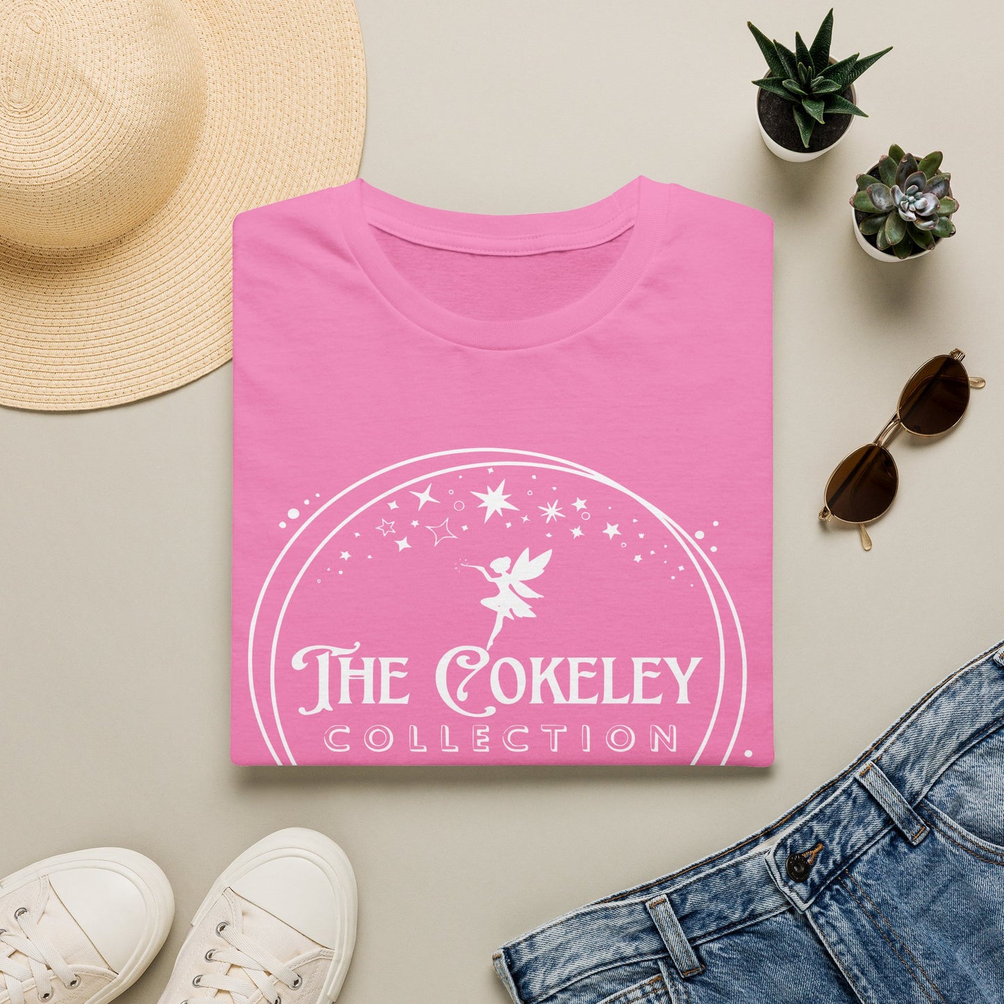 The Cokeley Collection T-Shirt | Fairy Logo, Starry Circle Design