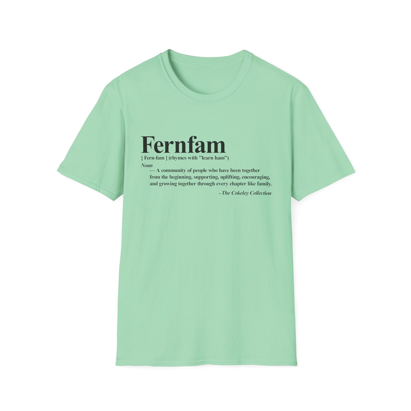 Fernfam definition shirt | T-Shirt, family name tee, name meaning design