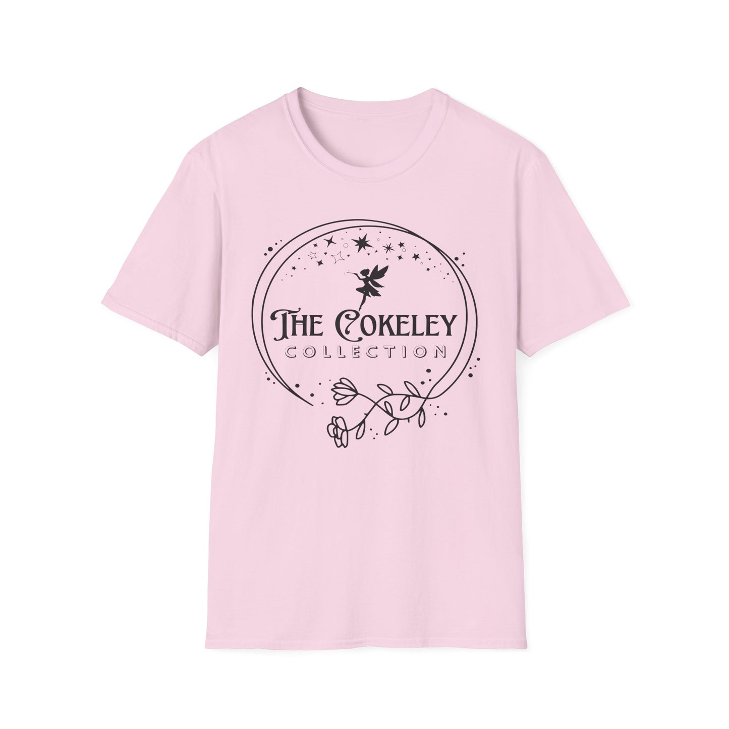 The Cokeley Collection T-Shirt | Fairy Logo, Floral Emblem
