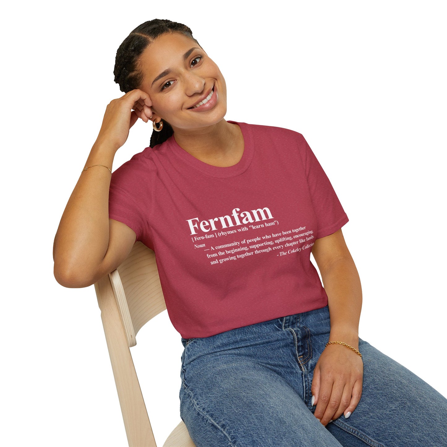 Fernfam definition T-Shirt | family quote tee, community togetherness design