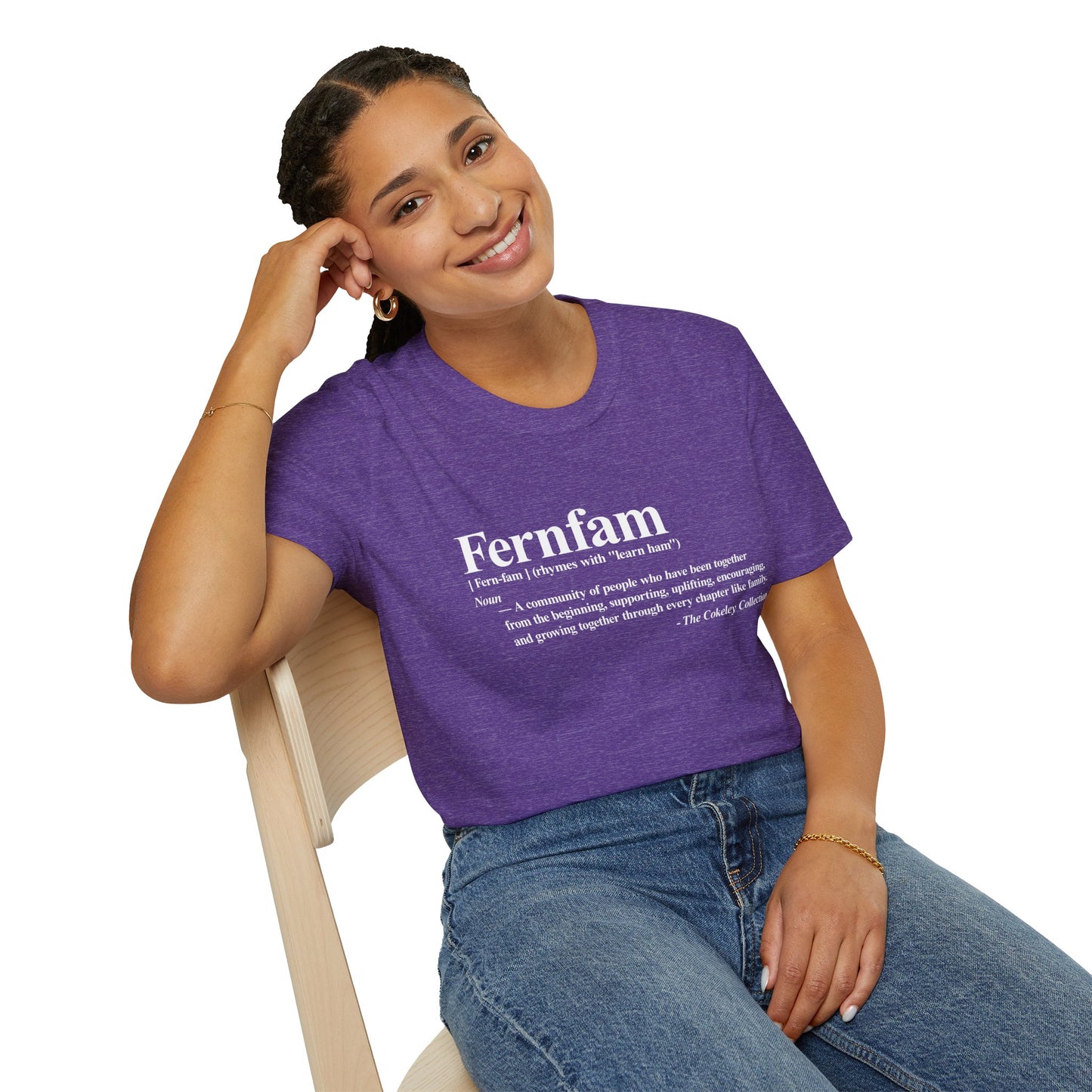 Fernfam definition T-Shirt | family quote tee, community togetherness design