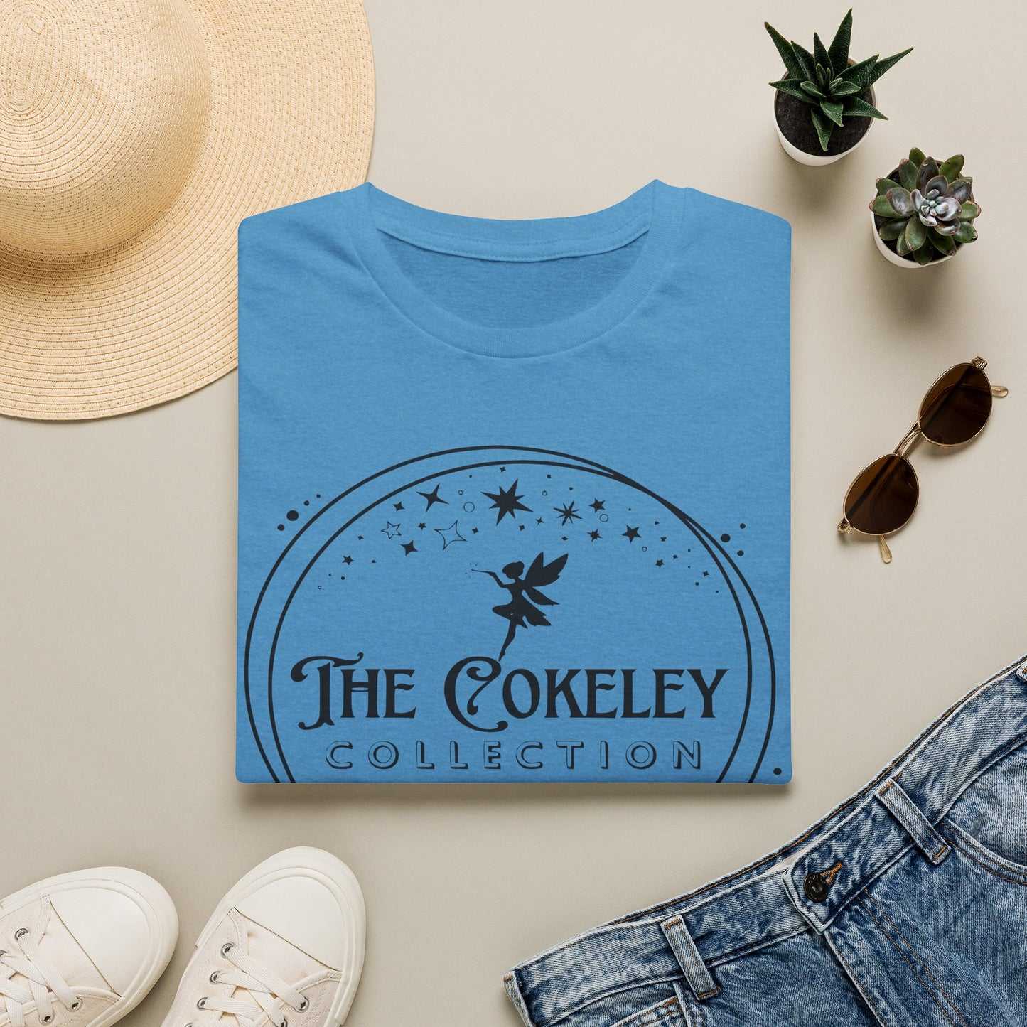 The Cokeley Collection T-Shirt | Fairy Logo, Floral Emblem