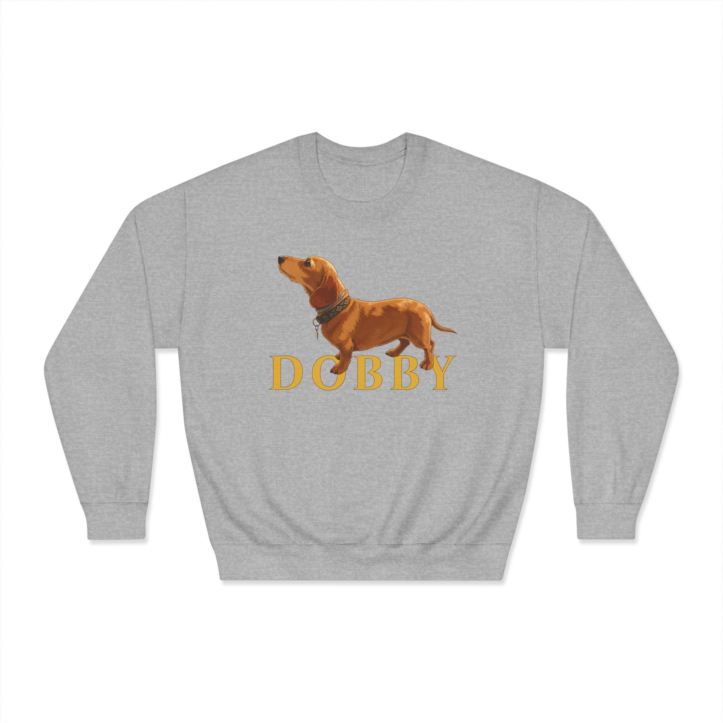 Dobby Crewneck Sweatshirt | Sausage Dog Graphic