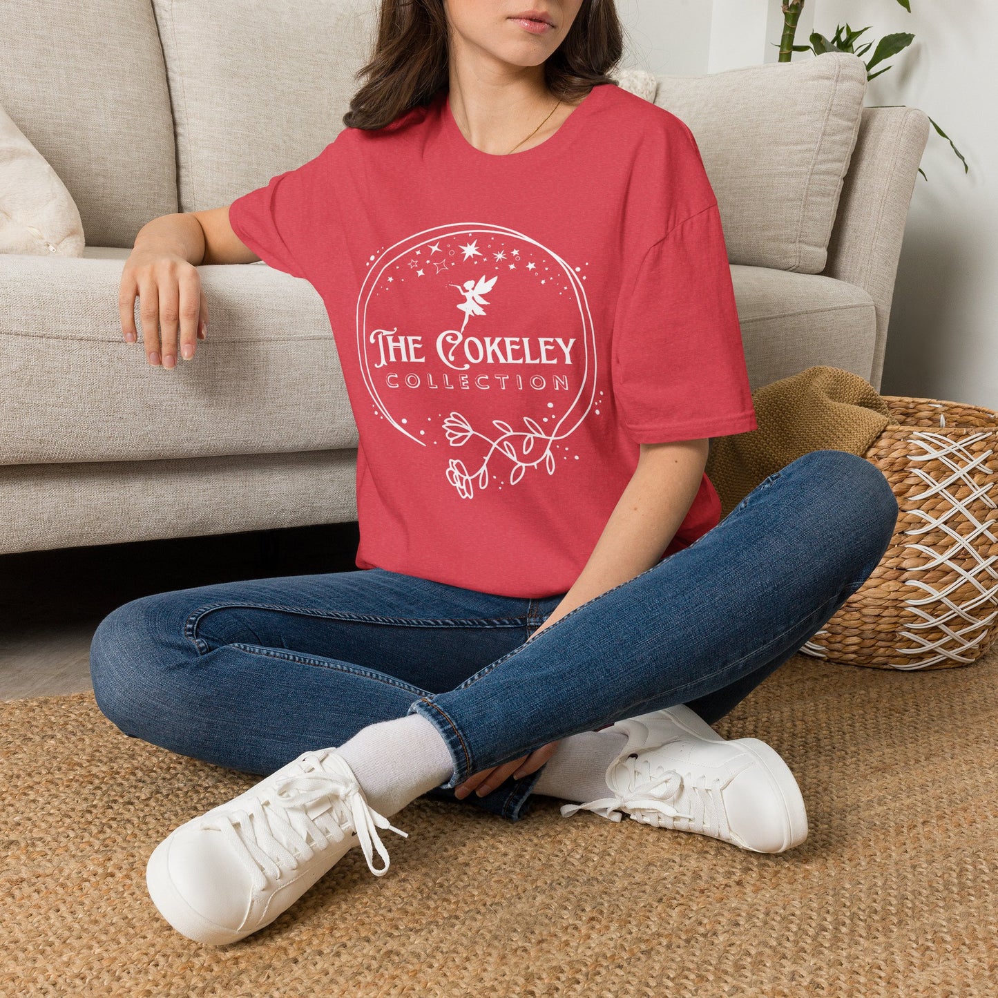The Cokeley Collection T-Shirt | Fairy Logo, Starry Circle Design