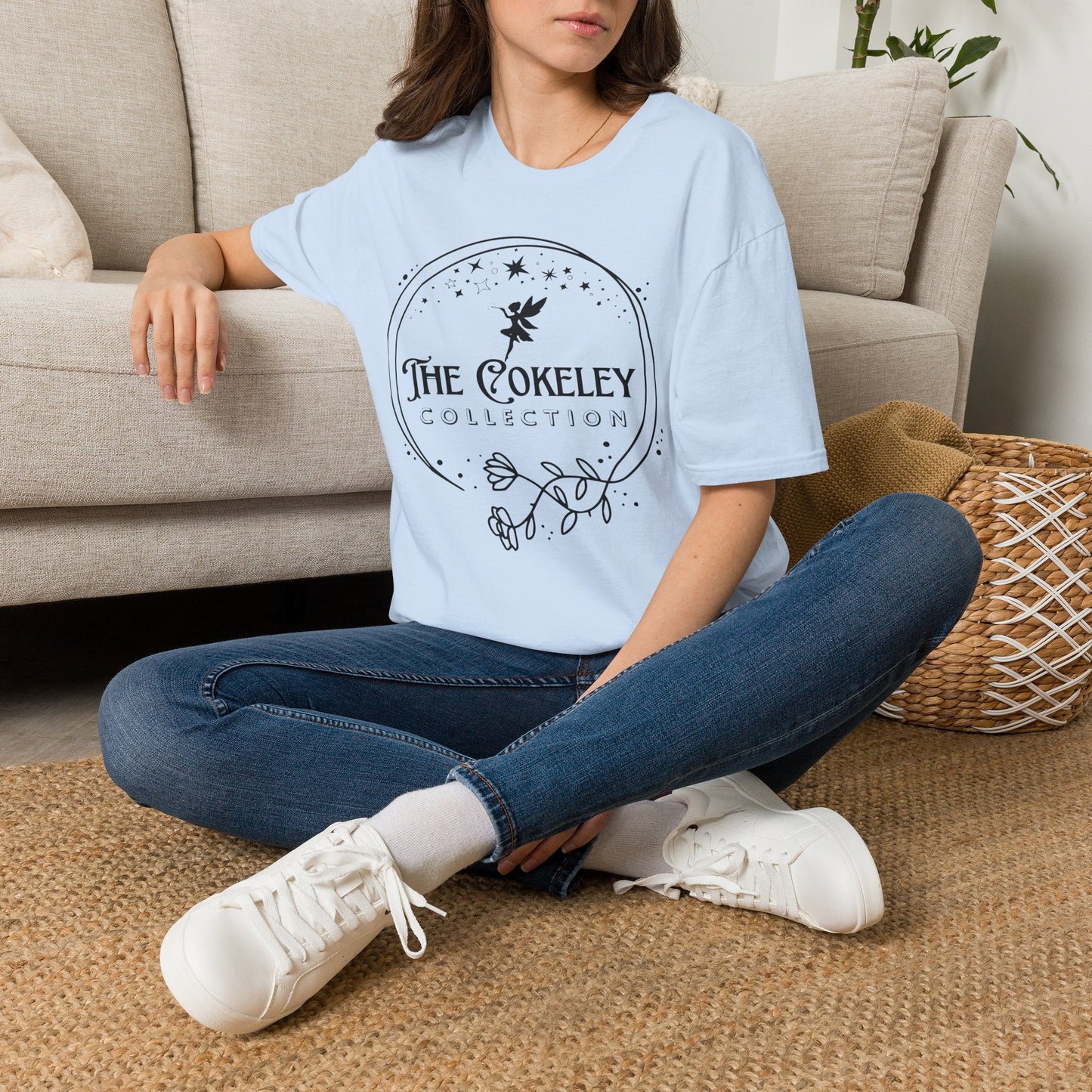 The Cokeley Collection T-Shirt | Fairy Logo, Floral Emblem