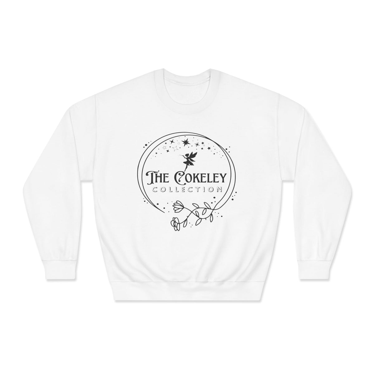 The Cokeley Collection logo Sweatshirt | floral emblem circle design