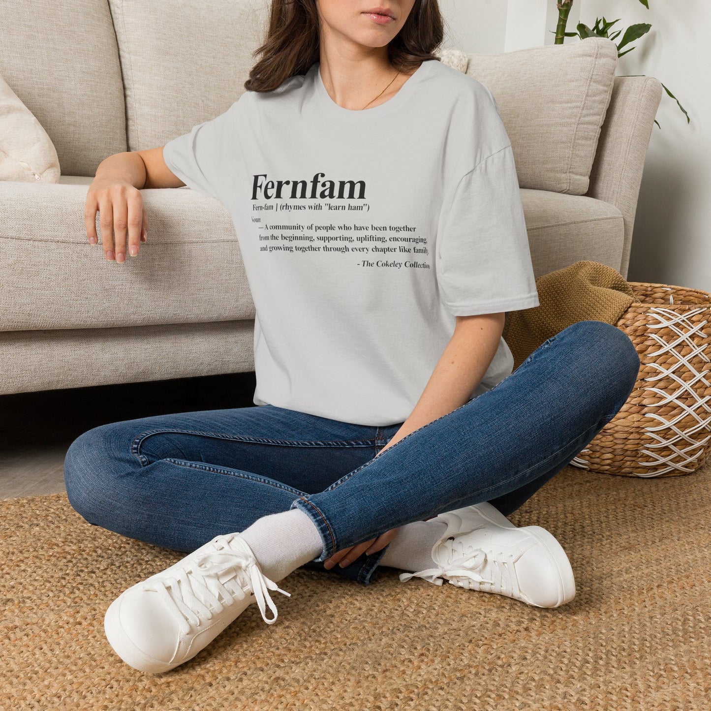 Fernfam definition shirt | T-Shirt, family name tee, name meaning design
