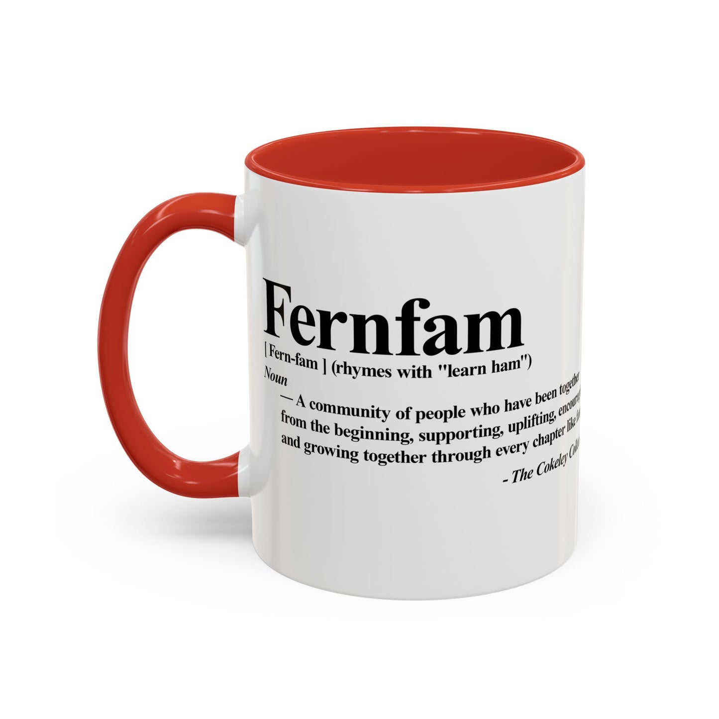 The Cokeley Collection logo Accent Coffee Mug | 11oz 15oz