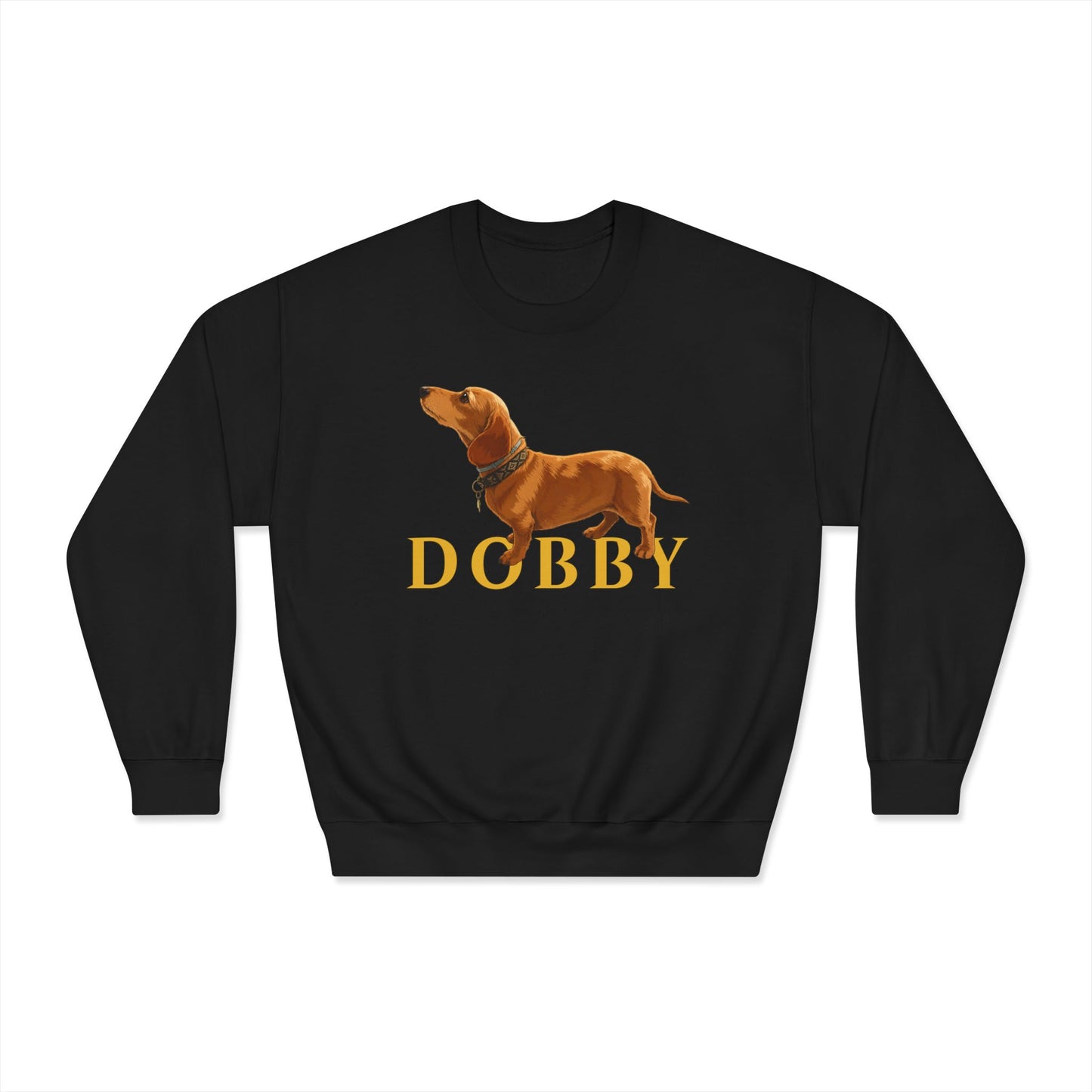 Dobby Crewneck Sweatshirt | Sausage Dog Graphic