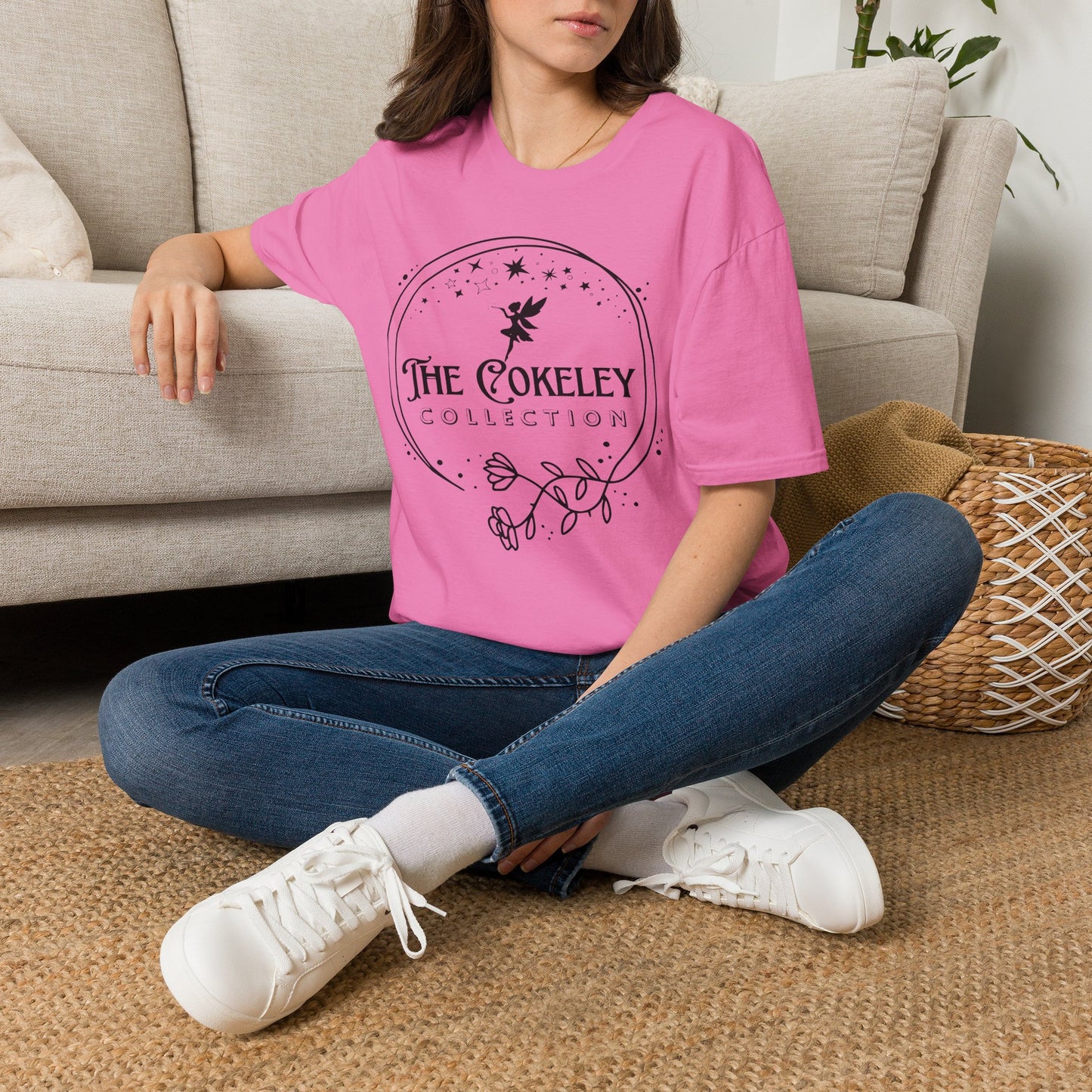The Cokeley Collection T-Shirt | Fairy Logo, Floral Emblem