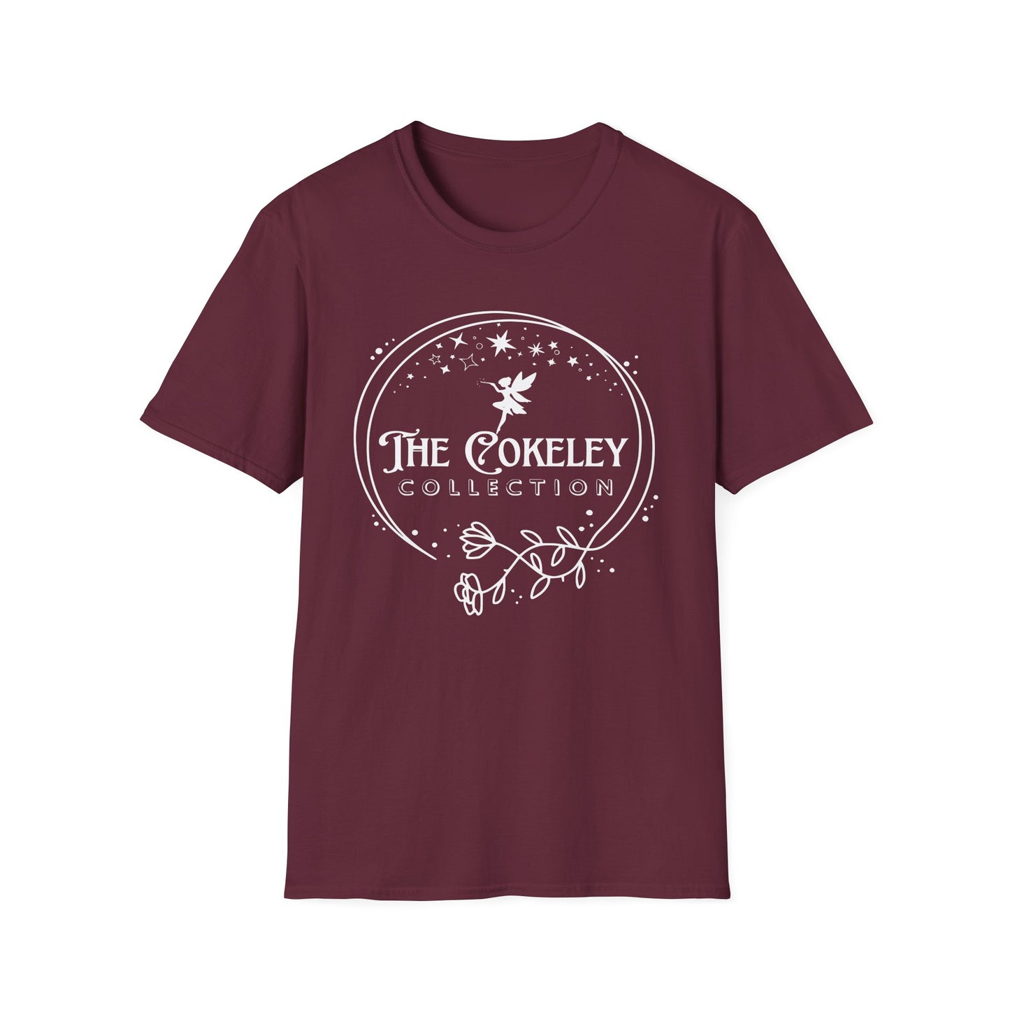 The Cokeley Collection T-Shirt | Fairy Logo, Starry Circle Design