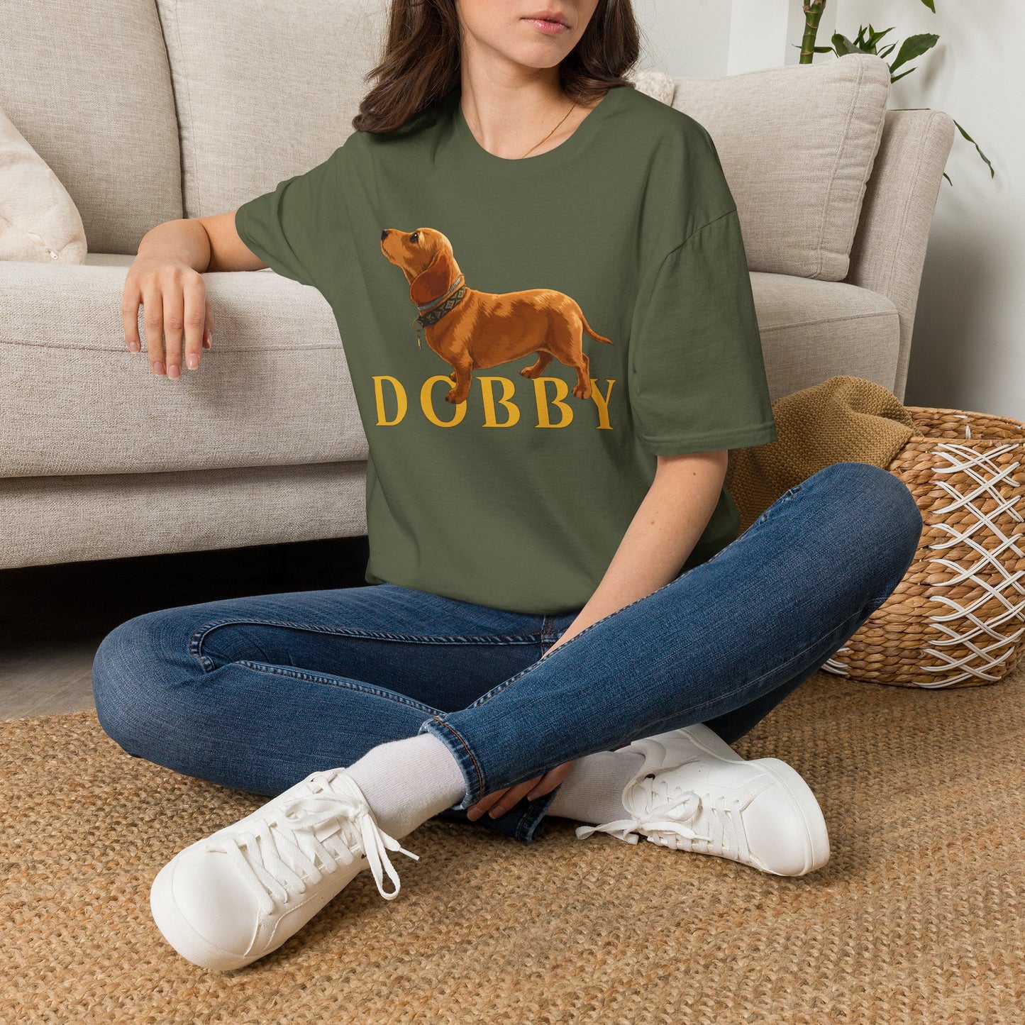 Dobby Dachshund T-Shirt | Sausage Dog Tee